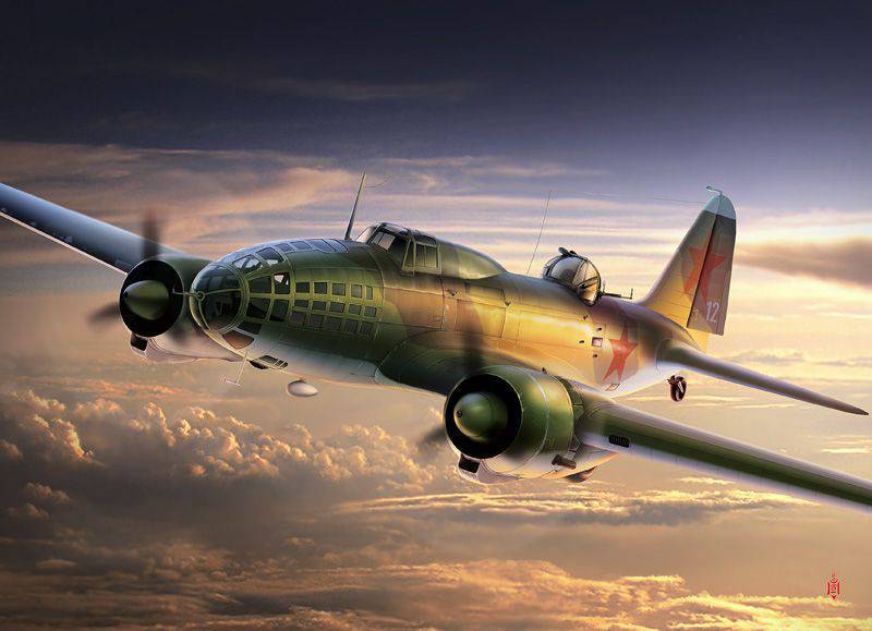 Дальняя авиация в воздушных операциях по уничтожению фашистских самолётов на аэродромах